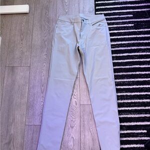 lululemon athletica Women's Light Gray Straight Leg Jeans